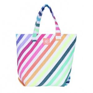 NEW LAS BAYADAS women's noah classic beach tote bag in el noe